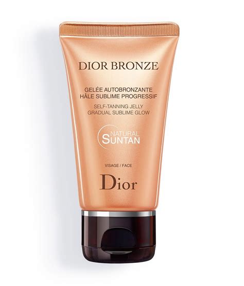 dior self tanning jelly gradual sublime glow face|Dior bronze gradual glow.